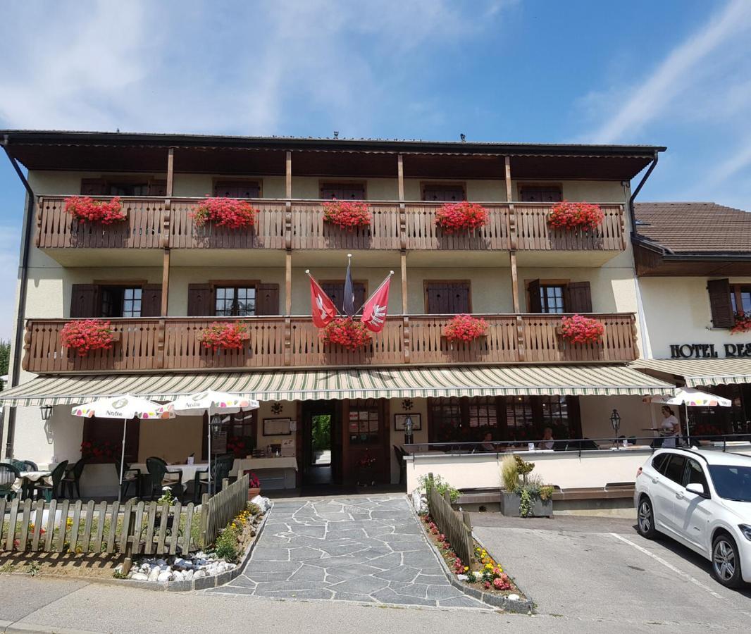 Hôtel Restaurant le Gruyérien Morlon Exterior foto